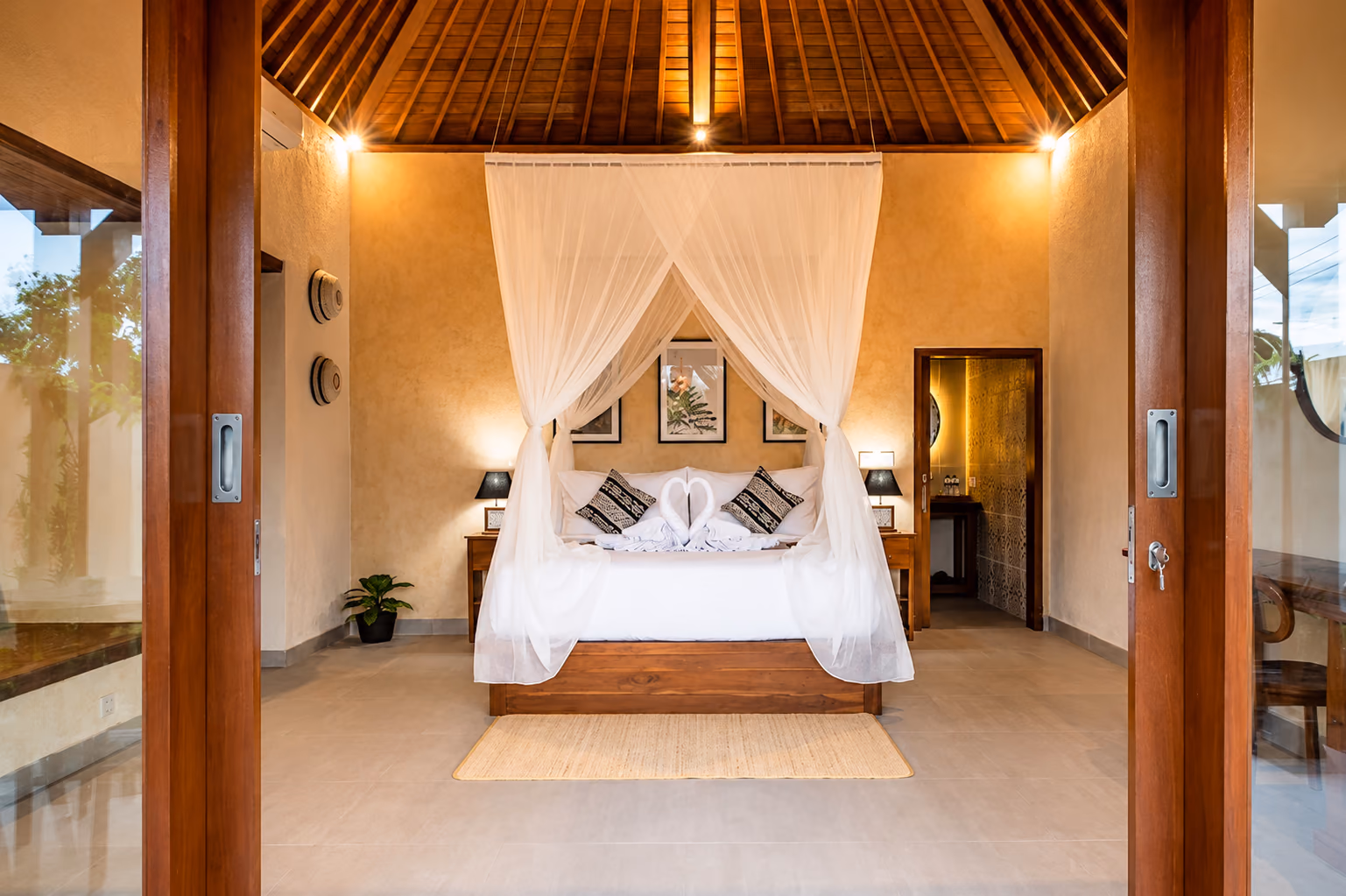 Kamar tidur premium Akar Villa